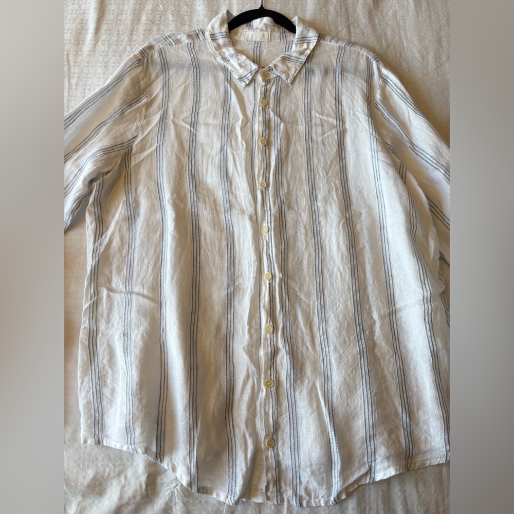 CP Shades Linen Romy Shirt - Picture 10 of 12